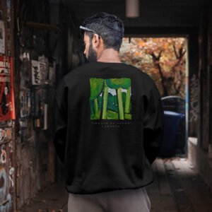 Amadeo de Souza-Cardoso “Green Landscape” Sweatshirt | Unisex Premium Crewneck | Art History Back Print | Portuguese Modernism