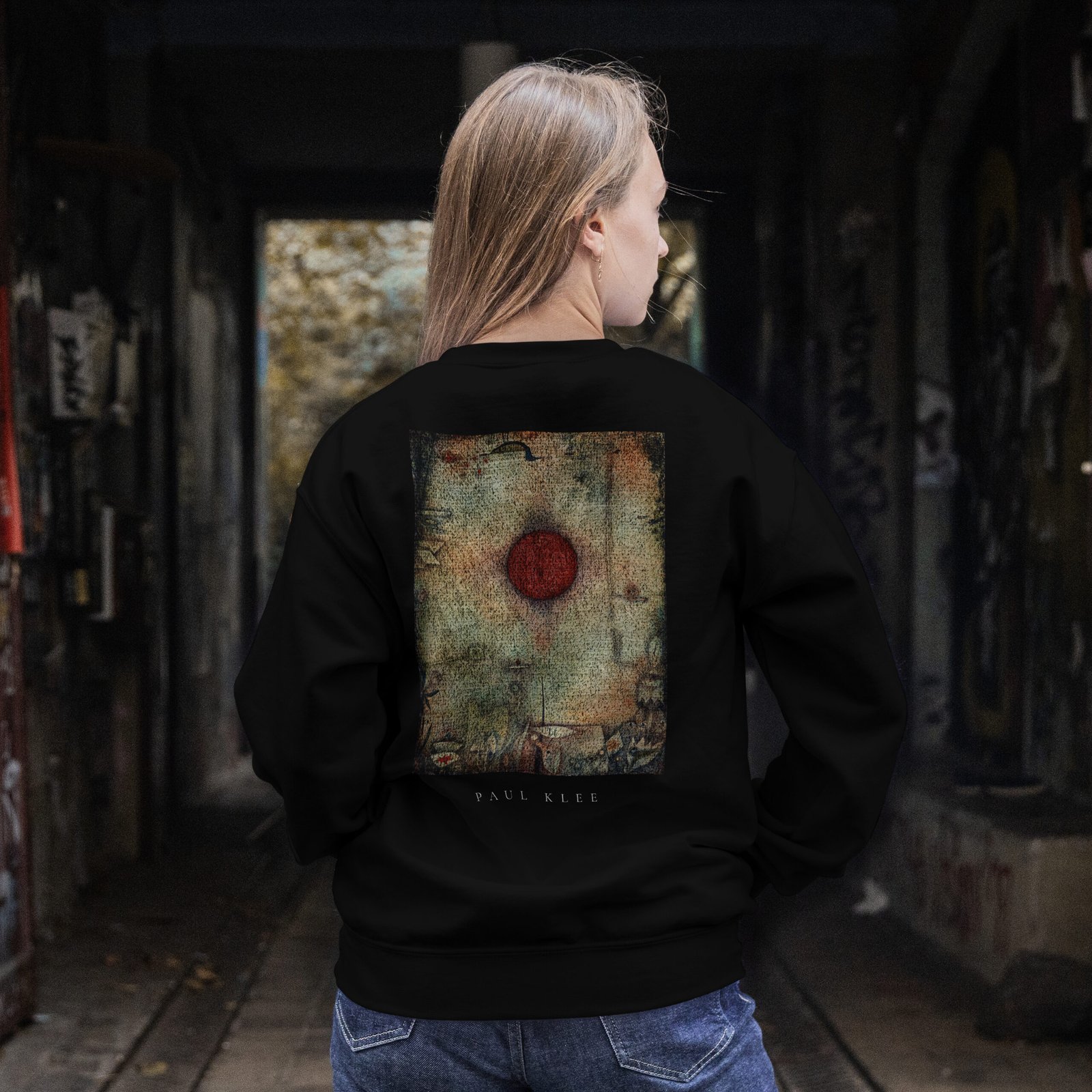 Paul Klee Art – "Ad Marginen" (1930) | Cotton Heritage M2480 | Modernist Expressionist Print | Art-Inspired Apparel