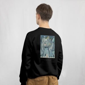 Amadeo de Souza-Cardoso “The Stronghold” (1912) Sweatshirt | Unisex Premium Crewneck | Modernist Back Print